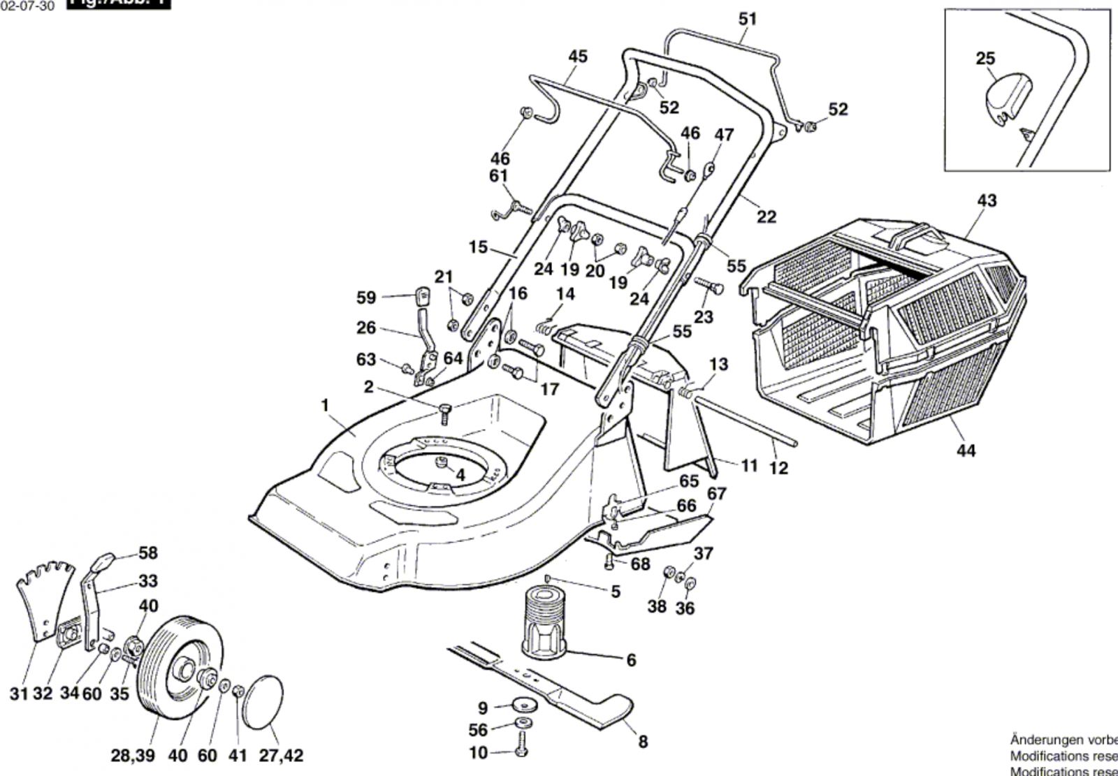 Qualcast F 016 L80 718 Trojan 18s Lawnmower Trojan18s Spare Parts